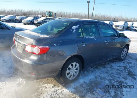2013 Toyota Corolla L from USA, damaged, VIN 5YFBU4EE3DP198027